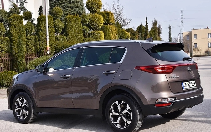 Kia Sportage cena 83700 przebieg: 57000, rok produkcji 2019 z Glinojeck małe 742